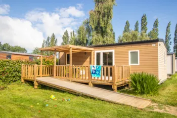 Mietunterkunft - Mobil-Home 2 Chambres Prm Confort 31Sqm - Castel Camping Domaine de la Ville Huchet