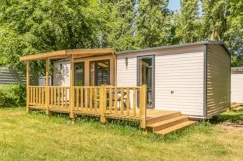 Mietunterkunft - Mobile-Home Premium Manureva 2 Chambres / 2 Salles De Bain 35M² - Castel Camping Domaine de la Ville Huchet