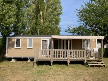 Mietunterkunft - 3-Schlafzimmer Mobilheim / 2 Badzimmer 39M² - Castel Camping Domaine de la Ville Huchet
