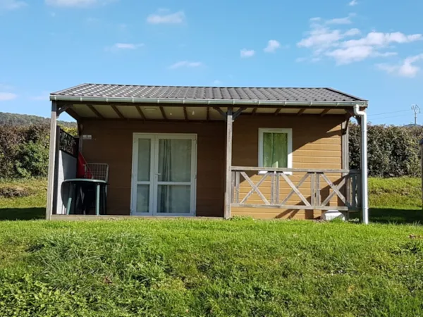 Location - Chalet Clim + Tv - Vue Lac - 27 M² - 2 Chambres - Clico Chic - Camping Lac du Lit du Roi