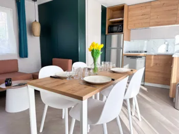 Mietunterkunft - Clicochic Top Presta - 28 M² - 2 Schlafzimmer - Clico Chic - Camping Lac du Lit du Roi