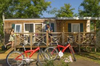 Mietunterkunft - Resort Top Presta - 31 M² - 3 Schlafzimmer - Clico Chic - Camping Lac du Lit du Roi