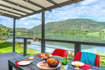 Mietunterkunft - Rose Top Presta Seeufer - 40 M² - 3 Schlafzimmer - Clico Chic - Camping Lac du Lit du Roi