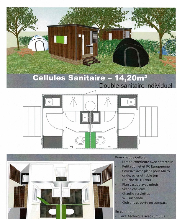Kampeerplaats - Kampeerplaatsen Met Privé Sanitair - YELLOH! VILLAGE - LA PLAINE