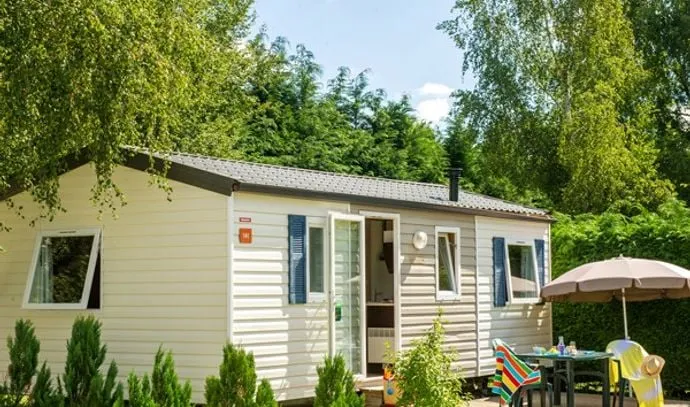 Mietunterkunft - Mobilheim  Comfort  - 29 M² - 2 Schlafzimmer- Terrasse - Camping Marvilla Parks - Domaine de Ker'Ys
