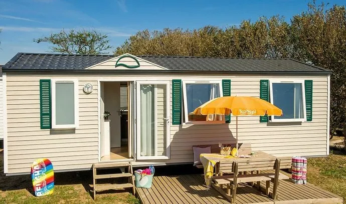 Mietunterkunft - Mobilheim Classic Xl - 34 M² - 3 Schlafzimmer-  Terrasse - Camping Marvilla Parks - Domaine de Ker'Ys