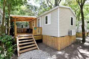 Mietunterkunft - Komfort-Mobilheim - Camping du Pont d'Avignon