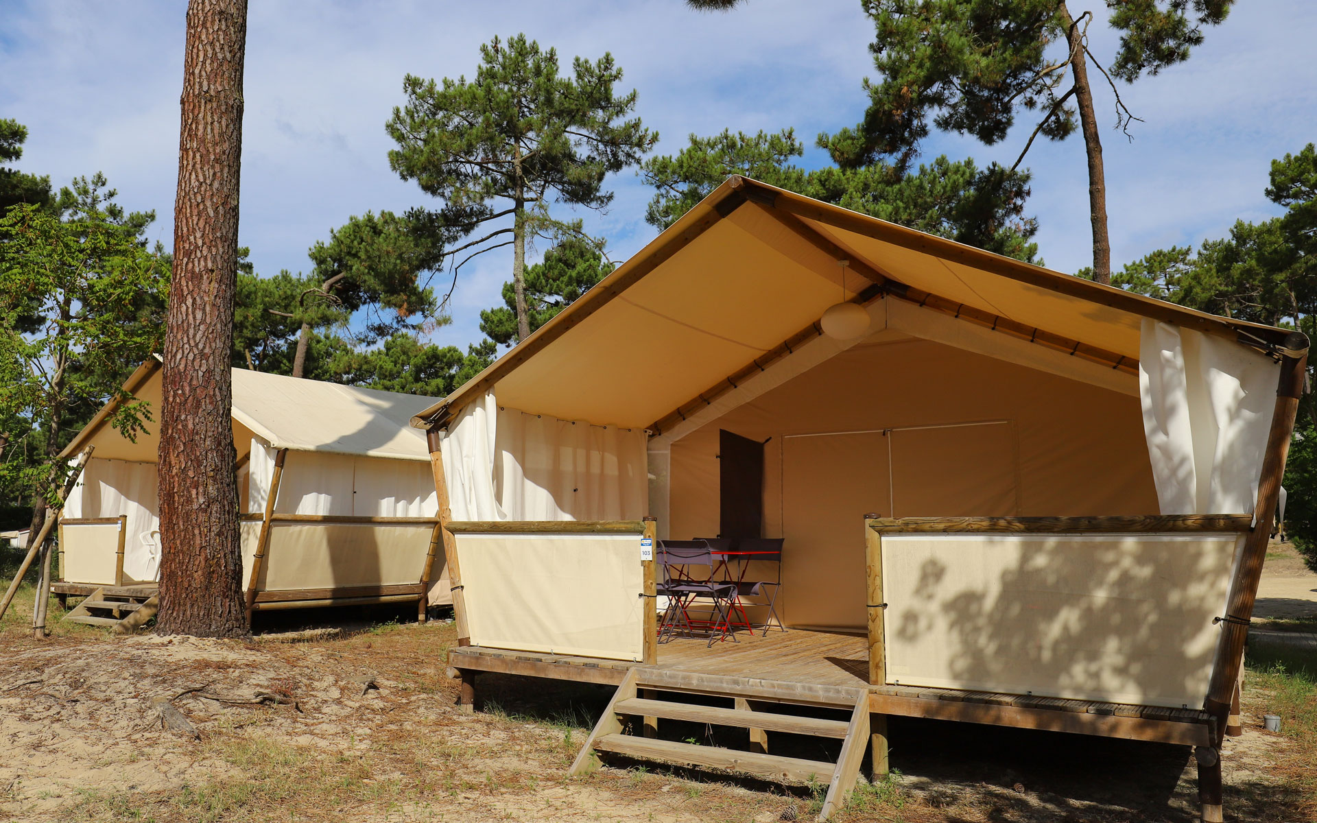 Location - Lodge Maasaï Standard /D - Campéole Plage Sud