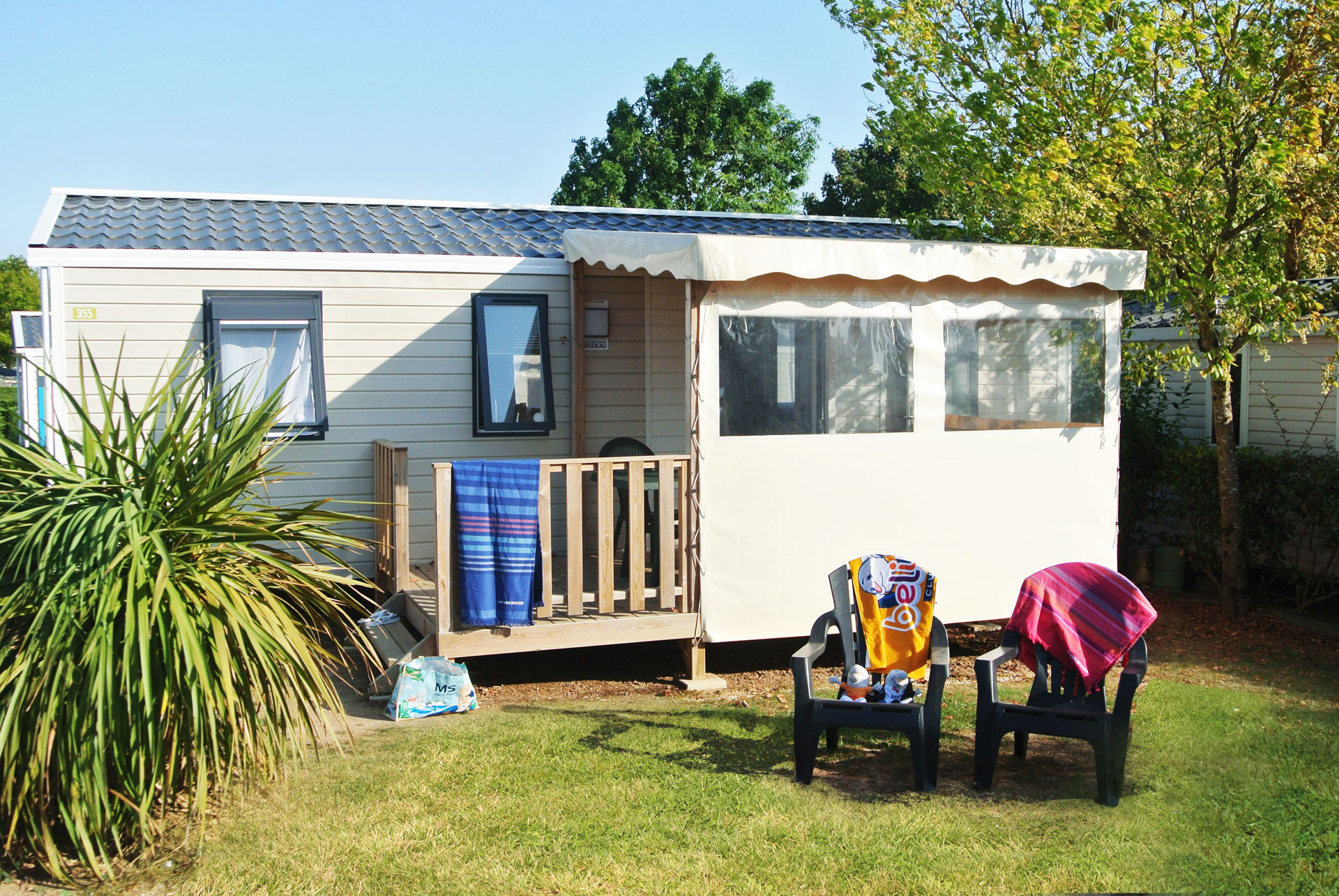 Location - Cottage Bermudes Trio Confort Plus /S - Camping Plage Sud