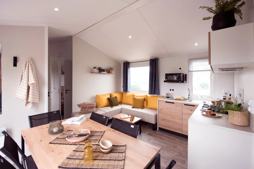 Location - Cottage Tribu Confort Climatisé / D - Camping Club Plage Sud - MS Vacances