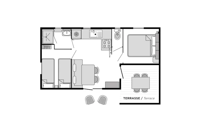 Cottage Bergame Confort Climatisé / S