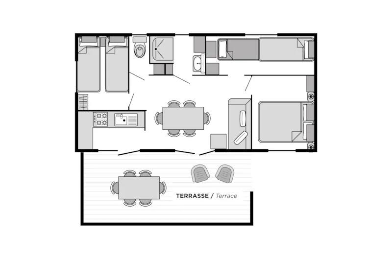 Cottage Palma Confort Climatisé / S