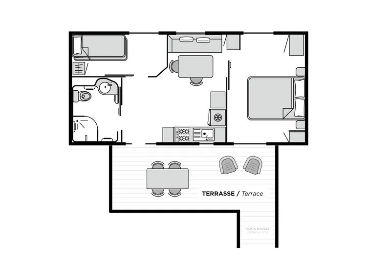 Cottage Access' Pmr Standard Climatisé / D