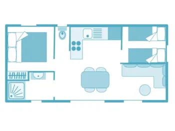 Mietunterkunft - Cottage Lagon**** 2 Zimmer / Klimaanlage - Capfun Mer & Soleil