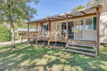 Mietunterkunft - Mobilheim Classique 2 Schlafzimmer Barrierefrei - Camping Paradis Le Coiroux