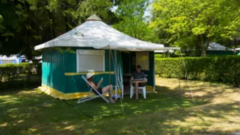 Mietunterkunft - Lodge Eco 2 Schlafzimmer - Camping Paradis Le Coiroux