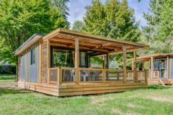 Mietunterkunft - Cottage Premium 2 Schlafzimmer - Camping Paradis Le Coiroux
