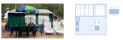 Equipped tents — 5