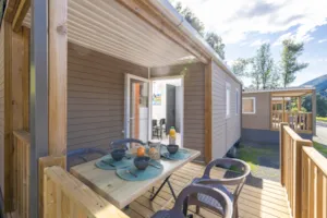 Locatif - Cottage "Groseille" pour 4 personnes 23 m² + terrasse - L'Escale Village