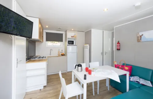 Huuraccommodatie(s) - Stacaravan 3 Slaapkamers Framboise  - 32 M² - image n°1 - L'Escale Village