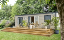 Huuraccommodatie(s) - Loft Premium 33M² - Airconditioning + Tv - Camping Koawa Les Reflets du Quercy