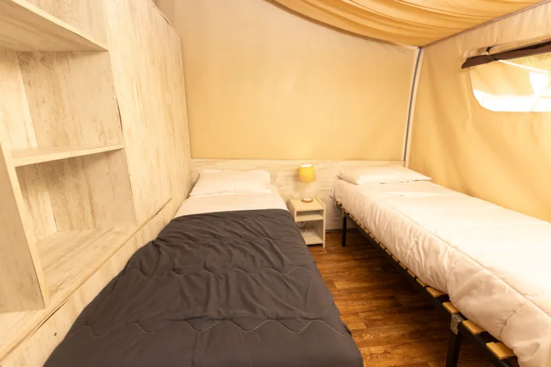 Tente Nature Lodge - 2 Chambres - Cuisine Équipée - Salle De Bain