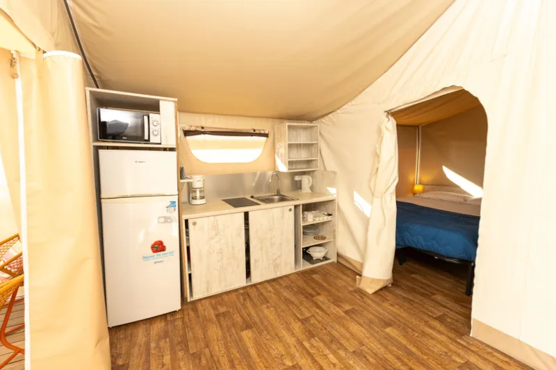 Tente Nature Lodge - 2 Chambres - Cuisine Équipée - Salle De Bain