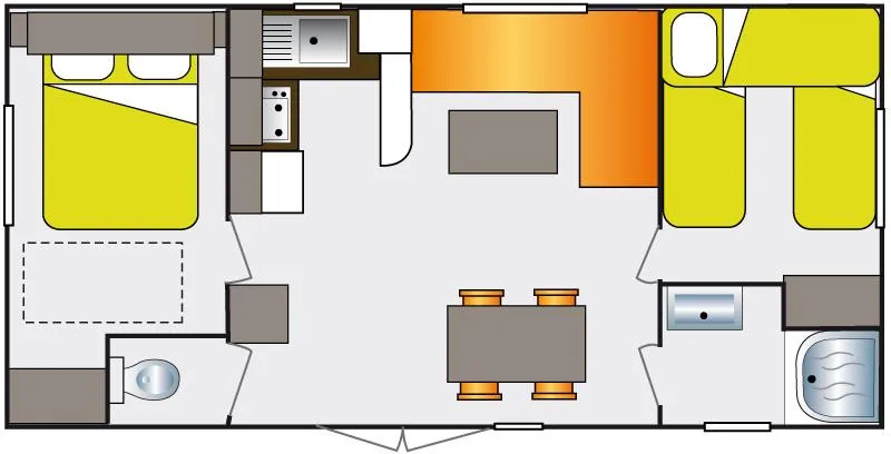 Cottage Tradition Famille - 2 Ch. (Dimanche) - 2 Adultes Max