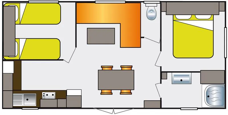 Grand Cottage - 2 Ch. (Samedi) - 4 Adultes Max