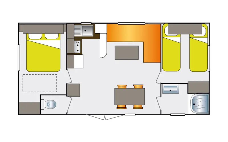Cottage Tradition - 2 Ch. (Samedi) - 4 Adultes Max