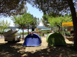 Piazzole - Piazzola : 1 Auto + Tenda, Roulotte O Camper + Elettricità - Camping Lago Barasona