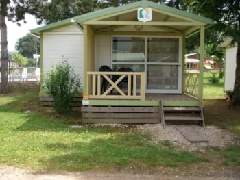 Mietunterkunft - Chalet Moréa Gitôtel Climatisé - Camping les Charmilles