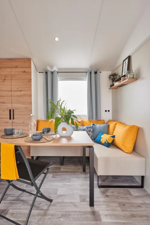 Mietunterkunft - Mobil Home Venezia 3 Chambres (Semaine) - image n°5 - Camping les Charmilles