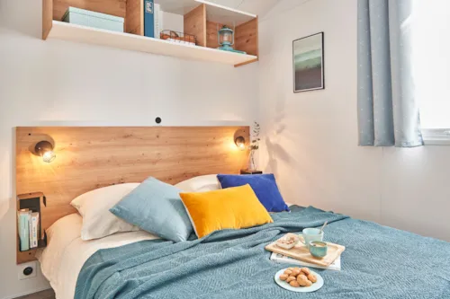 Mietunterkunft - Mobil Home Venezia 3 Chambres (Semaine) - image n°6 - Camping les Charmilles