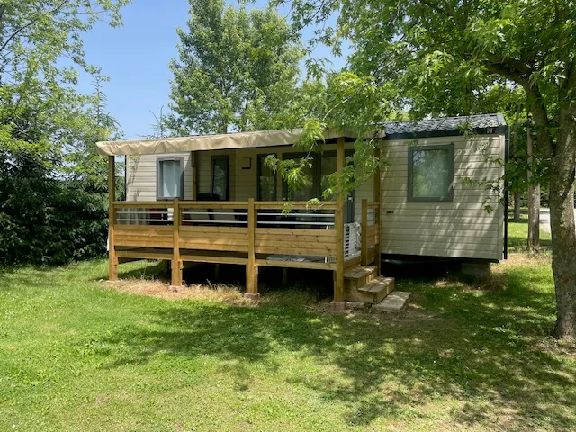 Location - Mobil Home Modulo À La Nuitée (Tarif Nuit X Nombre De Nuit) - Camping les Charmilles