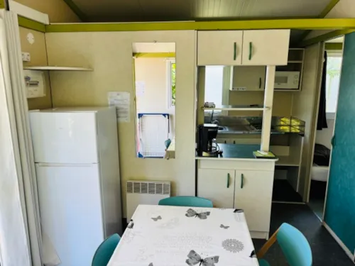 Huuraccommodatie(s) - Chalet Moréa Gitôtel Climatisé 22M² / 2 Slaapkamers - Overdekt Terras - image n°5 - Camping les Charmilles