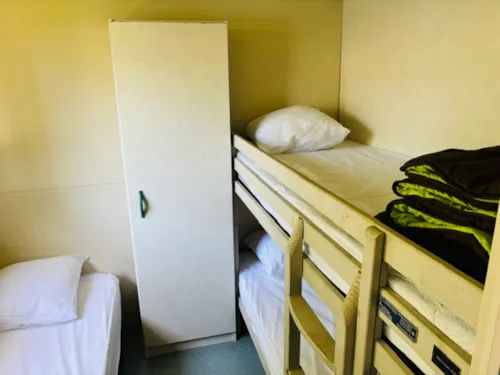Huuraccommodatie(s) - Chalet Moréa Gitôtel Climatisé 22M² / 2 Slaapkamers - Overdekt Terras - image n°7 - Camping les Charmilles