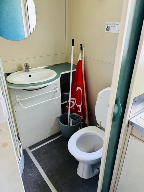 Huuraccommodatie(s) - Chalet Moréa Gitôtel Climatisé 22M² / 2 Slaapkamers - Overdekt Terras - image n°10 - Camping les Charmilles