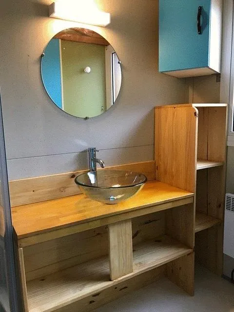 12 Chalet L'amarylis  35M² +  Lave Vaisselle +Terrasse Couverte  +Télévision