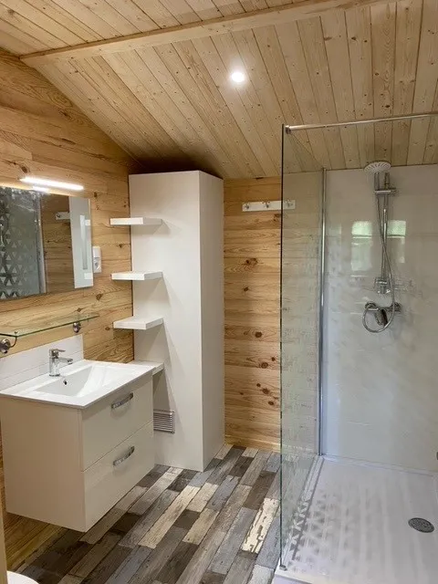72 La Cabane En Tête À Tête 35M2  2 Pers  Suite Parentale + Terrasse Couverte  + Télé