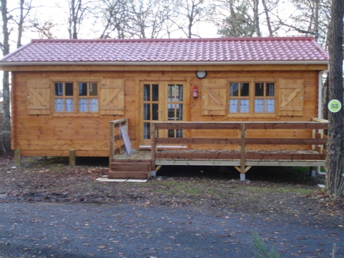 Chalet   Les Bleuets  40M²  Terrasse  Couverte + Télévision + Lave Vaisselle