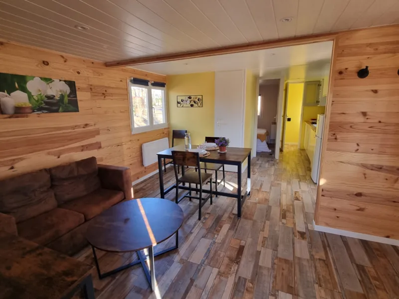 11 Le Cabanon Cosy "Toi Et Moi   "2 Pers.   Une Seule Chambre Télévision Et Terrasse Couverte