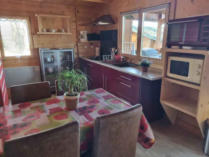 78 Chalet Les Coquelicots 30M² + Terrasse Couverte +Télévision