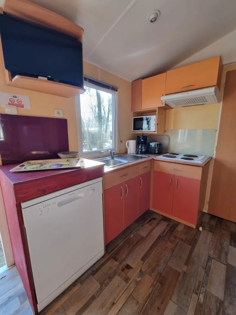 07 Résidence La Garenne, 32M2, 3Chambres, Clim + Terrasse Couverte + Télévision +  Lave-Vaisselle