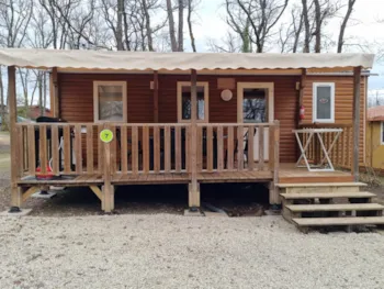 Mietunterkunft - Résidence Châtaigne 32M2 3 Schlafzimmer + Geschirrspüler + Fernseher + Umschaltbare Klimaanlage - Camping LA GARENNE