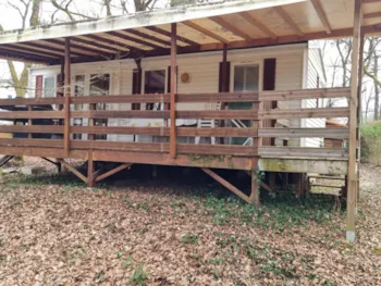 Mietunterkunft - Residenz Le Thuya, 32 M², Paradise, Überdachte Terrasse, Fernseher - Camping LA GARENNE
