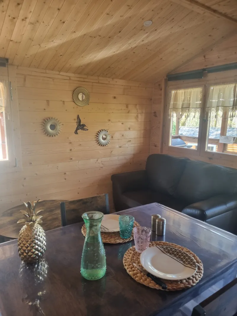 72 La Cabane En Tête À Tête 35M2  2 Pers  Suite Parentale + Terrasse Couverte  + Télé
