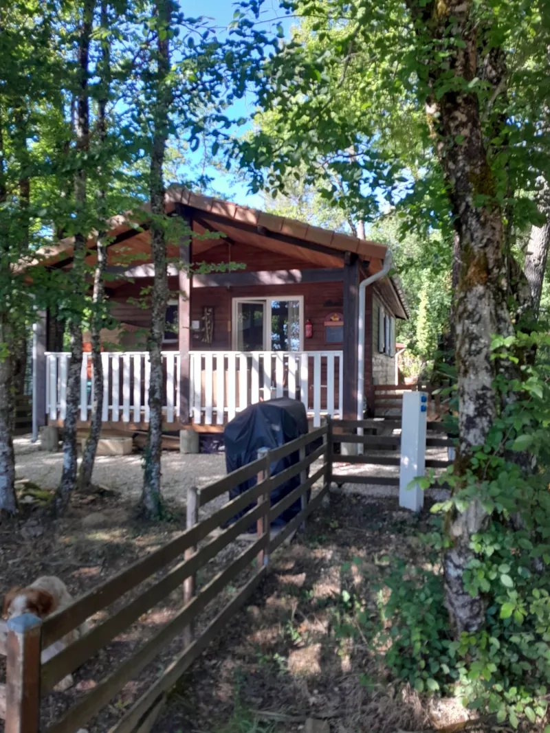 31 Chalet Soleil   Couchant  35M² + Lave Vaisselle + Terrasse Couverte + Télévision+ Climatisation