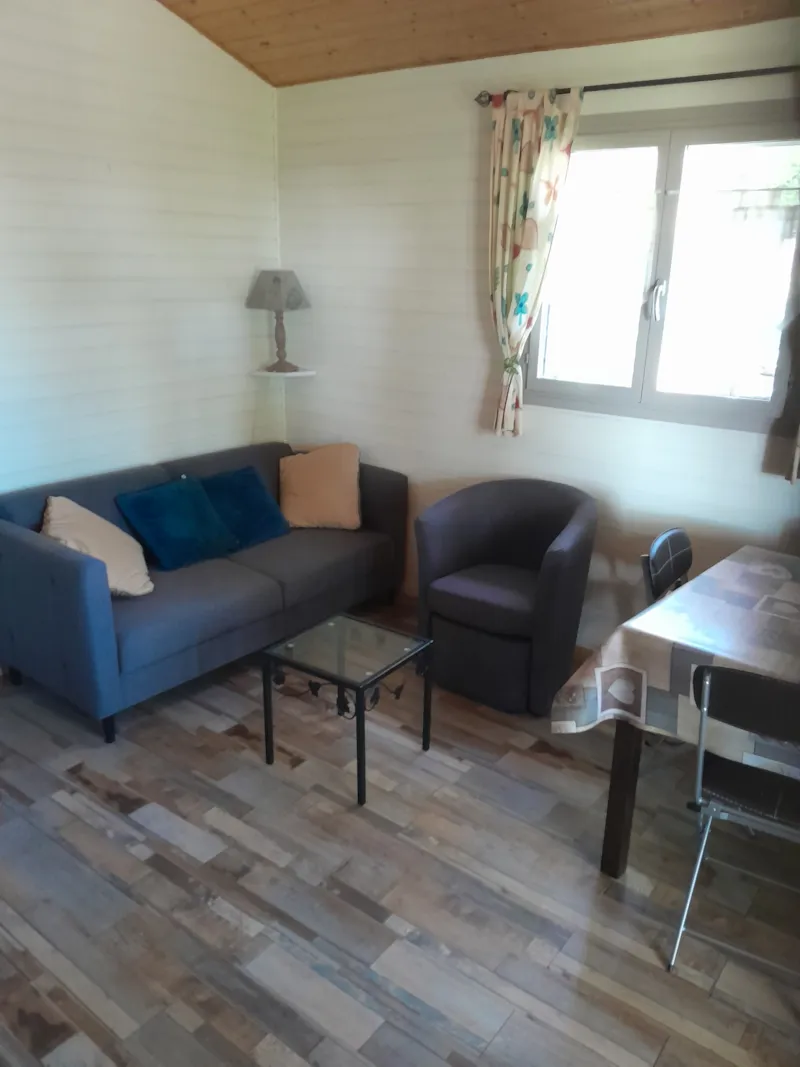 31 Chalet Soleil   Couchant  35M² + Lave Vaisselle + Terrasse Couverte + Télévision+ Climatisation