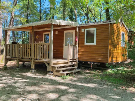 Accommodation - Residence Les Chênes + Covered Terrace + Television - Camping LA GARENNE
